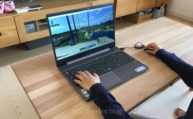 マイクラがさくさく遊べるノートパソコン選び 私と子供のpcレビュー Yunko Blog