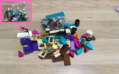 レゴ(LEGO) アナと雪の女王2アレンデール城(41167)の組立て3パック目