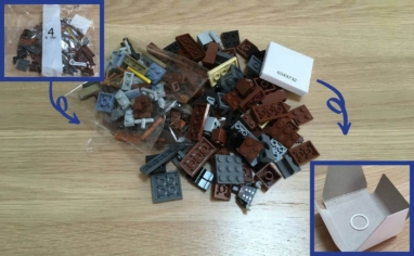 レゴ(LEGO)マインクラフト「イリジャーの襲撃」(21160)の組み立てレビュー4袋目