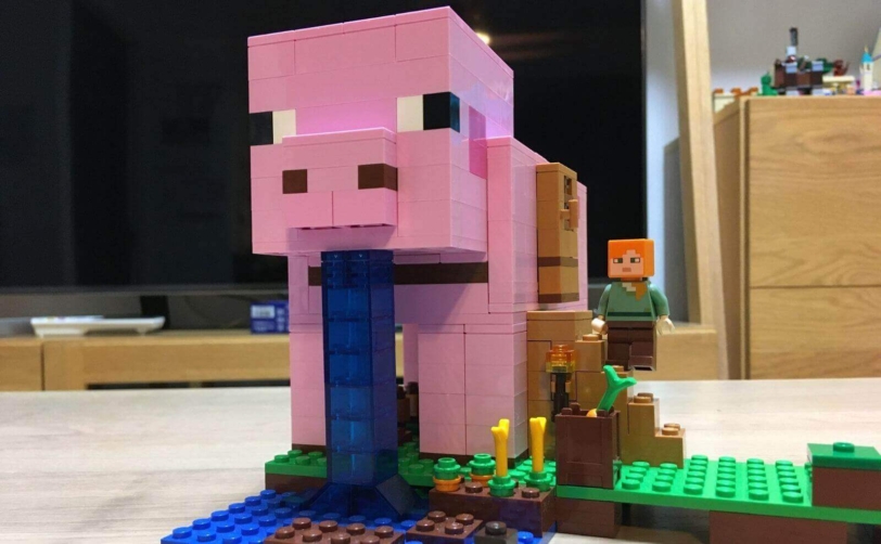 レゴマインクラフト ブタのおうち マイクラ好き5歳娘の組み立てレビューブログ Yunko Blog